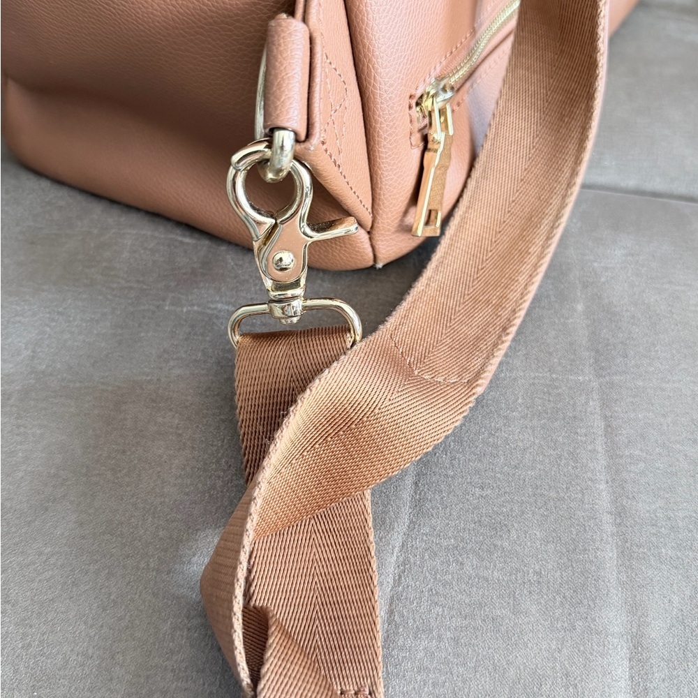 Women's Blush Pink Backpack Tote - Picture 4 of 9